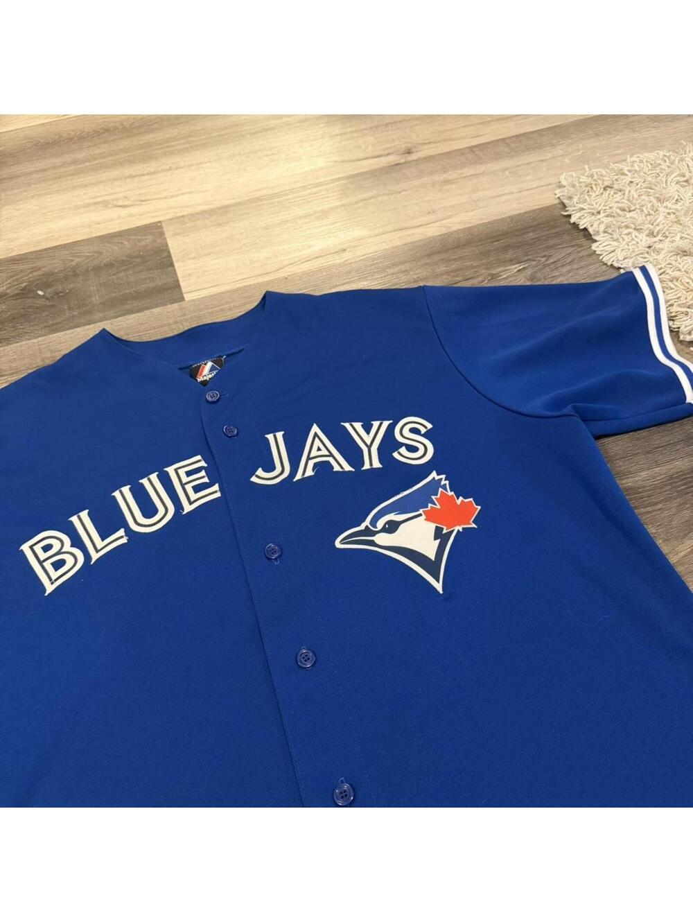 Vintage Toronto blue jays Brett Lawrie majestic jersey XL